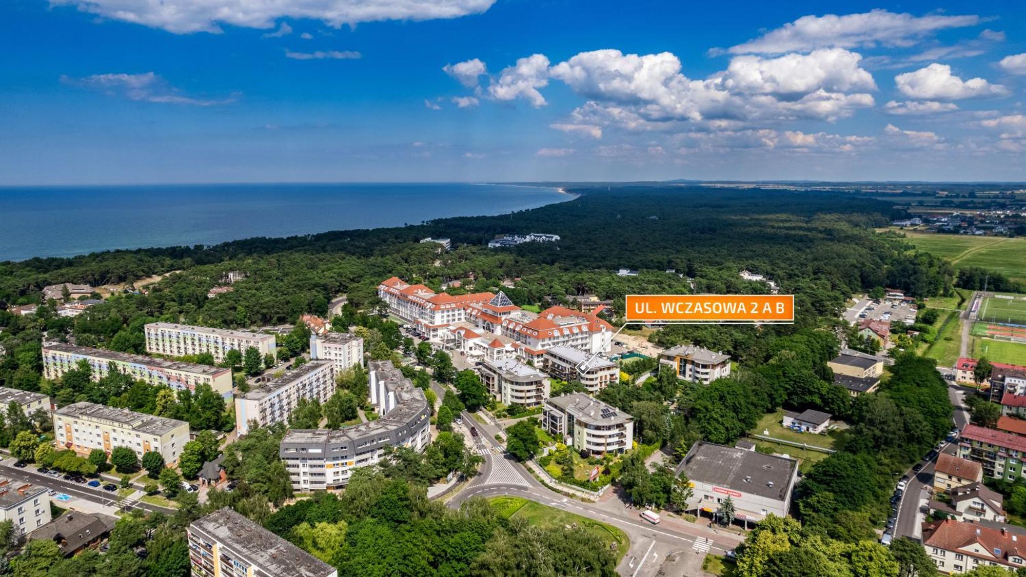 Apartamenty Sun & Snow Wczasowa W Sasiedztwie Lasu I Morza Ustka Esterno foto