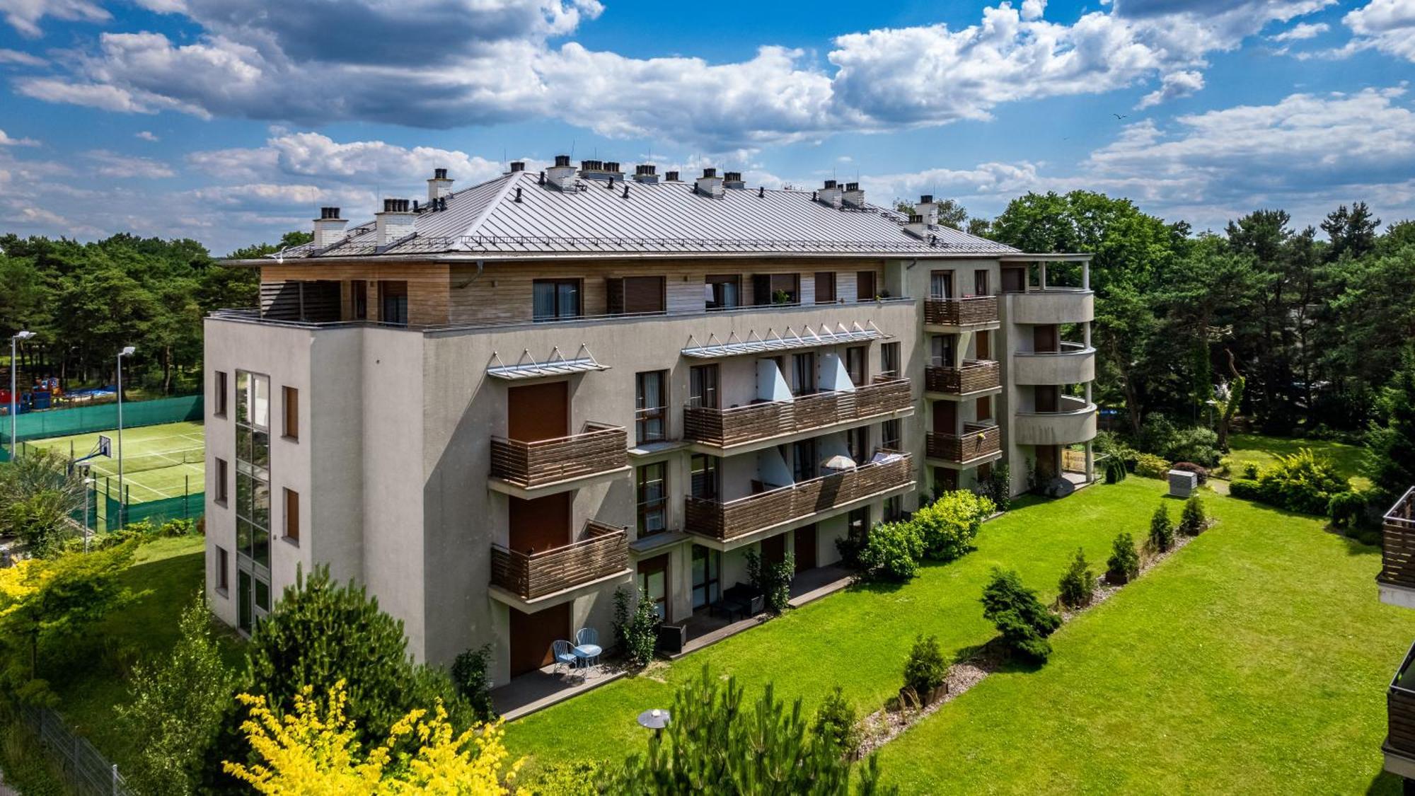 Apartamenty Sun & Snow Wczasowa W Sasiedztwie Lasu I Morza Ustka Esterno foto