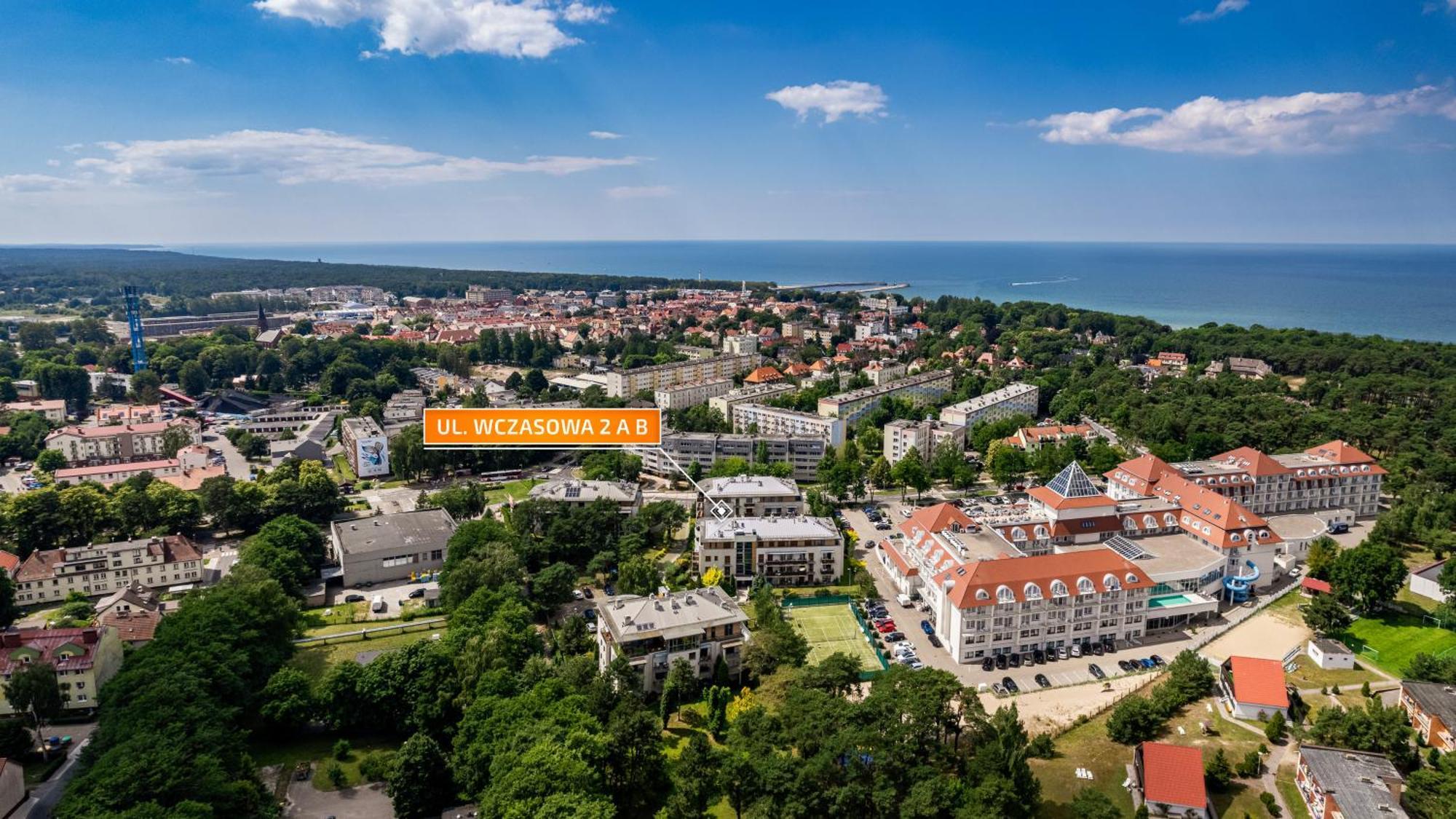 Apartamenty Sun & Snow Wczasowa W Sasiedztwie Lasu I Morza Ustka Esterno foto