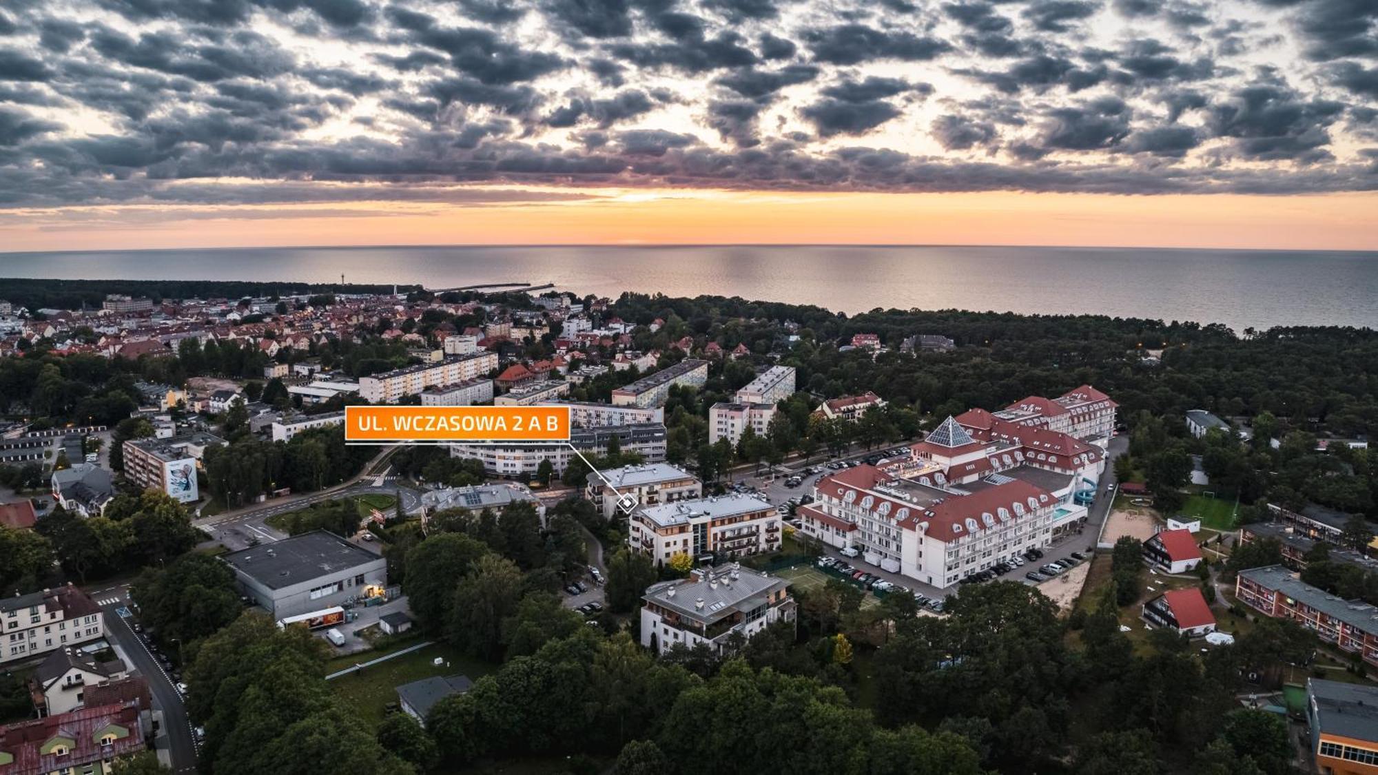 Apartamenty Sun & Snow Wczasowa W Sasiedztwie Lasu I Morza Ustka Esterno foto