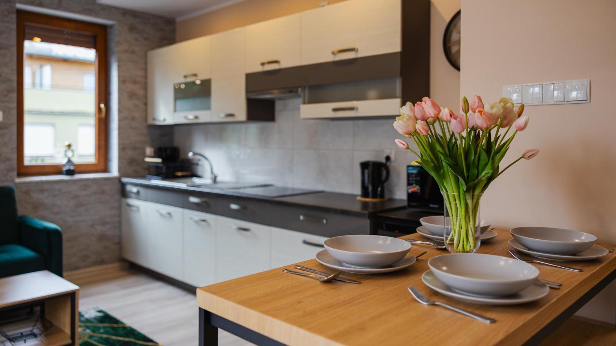 Apartamenty Sun & Snow Wczasowa W Sasiedztwie Lasu I Morza Ustka Esterno foto