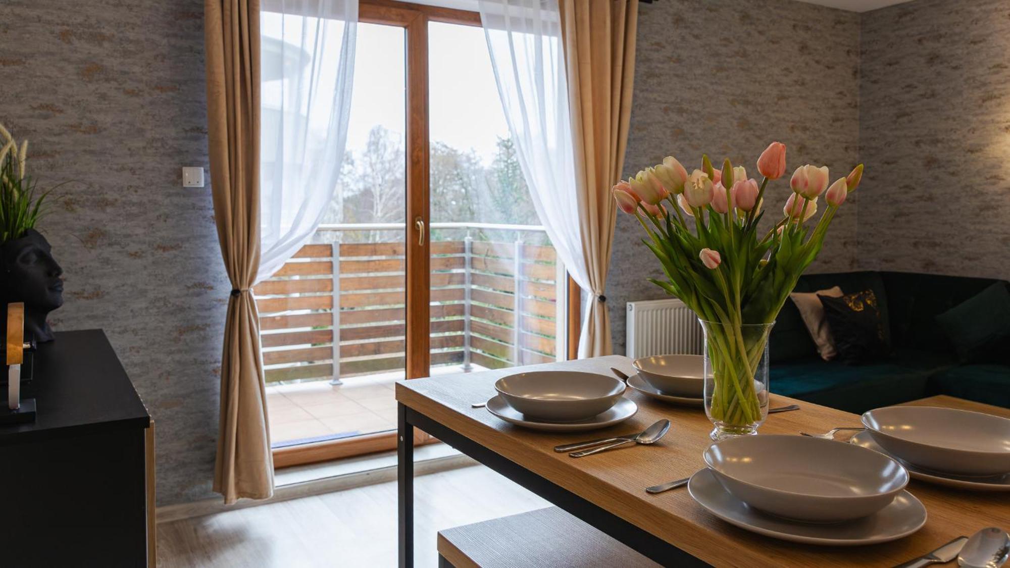 Apartamenty Sun & Snow Wczasowa W Sasiedztwie Lasu I Morza Ustka Esterno foto